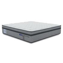 Colchão Queen Probel Molas Ensacadas Euro In 158x198x30cm Guarda Costas Stone Branco/Cinza Colchão Queen Probel Molas Ensacadas Euro In 158x198x30cm Guarda Costas Stone Branco/Cinza