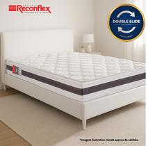 COLCHÃO QUEEN RECONFLEX MAX SAÚDE PREMIUM ESPUMA D45 SELADO TECIDO MALHA 198x158x28 COLCHÃO QUEEN RECONFLEX MAX SAÚDE PREMIUM ESPUMA D45 SELADO TECIDO MALHA 198x158x28
