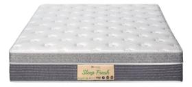 Colchão Queen Sankonfort Sleep Fresh Cinza 158x198cm Pillow Colchão Queen Sankonfort Sleep Fresh Cinza 158x198cm Pillow