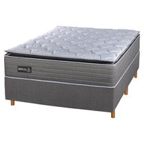 Colchao Queen Serflex Porto 1,58x1,98MX0,33cm Cinza Claro