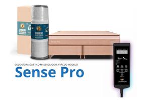 Colchão Queen SHOX a Vácuo Com Vibromassagem Ortopédico SENSE PRO 198X158X25cm