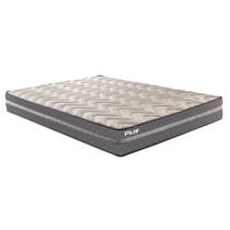 Colchão Queen Unique D45 Plus Duoface 18x158x198cm Paropas By Ecosono Cinza/Platinum