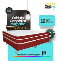 Colchão Quenn Premium Master Com Vibromassagem Ortopédico 198x158x25cm