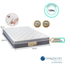 Colchão Sankonfort Sleep Fresh Casal King 193x203x30 Colchão Sankonfort Sleep Fresh Casal King 193x203x30