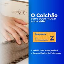 Colchão Sensor Solteiro D33 188x88x14cm Macio e Confortável