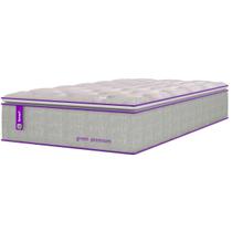 Colchão Solteirão Green Premium Molas Ensacadas 108x198x33cm D33 Pillow Air Flow Suporte 130kg Médio Firme Malha Intense Bege Smartz