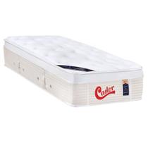 Colchão Solteirão Molas Pocket Ensacadas Visco Gel Gold Star Vitagel Euro Pillow (96x203x32) - Castor