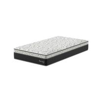 Colchão Solteirão Solteiro D33 Amarílis 28x 198x 108cm Montreal Branco/Preto