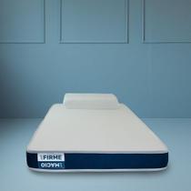 Colchão Solteiro 78 Guldi Duplo D28 com 1 Travesseiro Guldi Soft Nasa Branco Colchão Solteiro 78 Guldi Duplo D28 com 1 Travesseiro Guldi Soft Nasa Branco