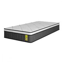 Colchão Solteiro 88x188x32 Supreme Firm Mola Ensacada Cinza Cinza Colchão Solteiro 88x188x32 Supreme Firm Mola Ensacada Cinza Cinza