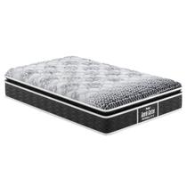 Colchão Solteiro Anatômico D28 / Guarda Costas Firmepedic Prómiddle Plus Pillow Top Black (88x188x28) - Probel