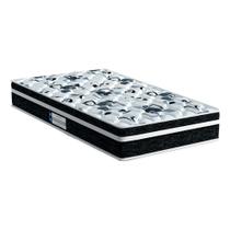 Colchão Solteiro Anatômico D28 / ProDormir Advanced Tech1000 Euro Pillow Black (78x188x24) - Probel