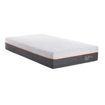 Colchão Solteiro Bed In A Box Enjoy Smartmax 88x188cm Espuma Mista Inducol Cr449a Branco/cinza Branco/cinza
