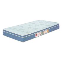 Colchão Solteiro Box Espuma D45 Sleep Max 88x188x25 Azul Castor