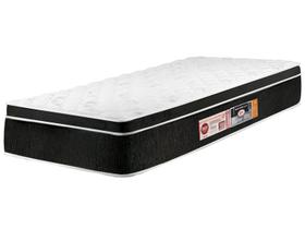 Colchão Solteiro Castor Espuma Black White D33 Euro One Face 088x188x023