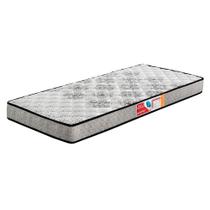Colchão Solteiro D28 Água Marinha (16x88x188) Cinza