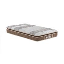 Colchão Solteiro D33 / EP / Anatômico Firmepedic Guarda Costas PróIntense Plus Pillow Top Brown (88x188x28) - Probel Colchão Solteiro D33 / EP / Anatômico Firmepedic Guarda Costas PróIntense Plus Pillow Top Brown (88x188x28) - Probel