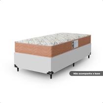 Colchão Solteiro D33 One Face Suede Bege 17x88x188cm Colchão Solteiro D33 One Face Suede Bege 17x88x188cm