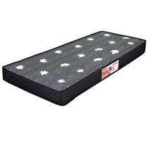 Colchão Solteiro De Espuma Liso D20 Cinza 88 x 188 x 12cm
