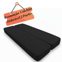 Colchão Solteiro Dobrável para Viagens e Hóspedes Prático, Confortável e Funcional.