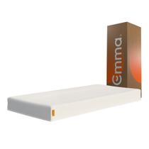 Colchão Solteiro Emma One Plus 88x188cm, Colchão de Espuma com 3 Camadas, Suporte para Coluna, Conforto Corporal, Respirável, Noites Frescas