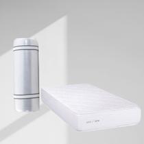 Colchão Solteiro Enrolado Espuma D28 Seleno 88x20 Branco Colchão Solteiro Enrolado Espuma D28 Seleno 88x20 Branco