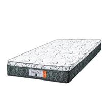 Colchão Solteiro Especial Prime Coil Europillow Cinza Mola Ensacada Comfort Prime 96x20x203