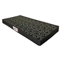 Colchão Solteiro Espuma D20 Pasquale Black (78x188x12) - Paropas Colchão Solteiro Espuma D20 Pasquale Black (78x188x12) - Paropas