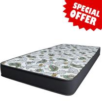 Colchão Solteiro Espuma D28 14cm Branco Resistente e Econômico 188X88cm Solteiro Padrão Melhor Preço Barato Envio Rápido.