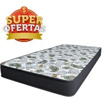 Colchão Solteiro Espuma D28 88x188 Ideal para Quarto Pequeno Solteiro Padrão Melhor Preço Barato Envio Rápido.