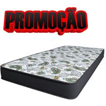 Colchão Solteiro Espuma D28 Branco 88x188 cm, Confortável, Prático e Funcional.