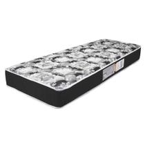 Colchão Solteiro Espuma D28 Celebrity Black (88x188x17) - Luckspuma Colchão Solteiro Espuma D28 Celebrity Black (88x188x17) - Luckspuma