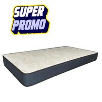 Colchão Solteiro Espuma D33 88x188x17cm Bege Solteiro Padrão Suporte Perfeito e Durabilidade Anatômico e Confortável Melhor Preço Custo Ortopédico.