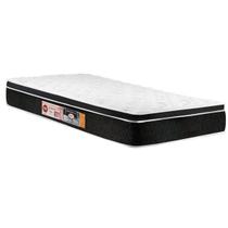 Colchão Solteiro Espuma D33 Black White AIR Euro Pillow (78x188x23) - Castor