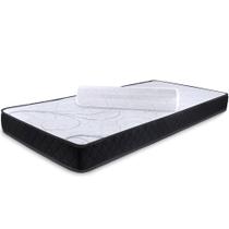 Colchão Solteiro Espuma D33 Certificada Ortopédica A Vácuo 88x188x17cm BF Colchões