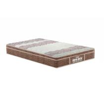 Colchão Solteiro Espuma D33 / EP Anatômico Firmepedic Guarda Costas PróIntense Plus Euro Pillow Brown (88x188x24) - Probel