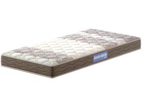 Colchão Solteiro Espuma D33 Guarda Costas Probel 14cm Bege/Marrom (88x188x14cm) Bege