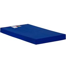 Colchão Solteiro Espuma D33 Hospitalar Impermeável Cristal Napa Azul (88x188x12) - Polar - Colchões Polar Colchão Solteiro Espuma D33 Hospitalar Impermeável Cristal Napa Azul (88x188x12) - Polar - Colchões Polar