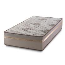 Colchão Solteiro Espuma D33 One Face Millenium 88x188x19cm Branco/Bege Hellen - Suporta até 120kg por pessoa