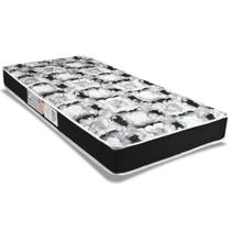 Colchão Solteiro Espuma D33 Supreme Black (88x188x14) - Luckspuma Colchão Solteiro Espuma D33 Supreme Black (88x188x14) - Luckspuma