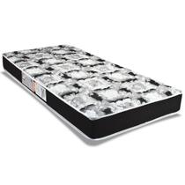 Colchão Solteiro Espuma D33 Supreme Pró Saúde Black (88x188x20) - Luckspuma Colchão Solteiro Espuma D33 Supreme Pró Saúde Black (88x188x20) - Luckspuma