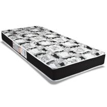 Colchão Solteiro Espuma D33 Supreme Prtó Saúde Black (88x188x17) - Luckspuma Colchão Solteiro Espuma D33 Supreme Prtó Saúde Black (88x188x17) - Luckspuma