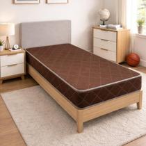 Colchão Solteiro Espuma D33 Top Central 88x188x20cm Central Espumas Colchão Solteiro Espuma D33 Top Central 88x188x20cm Central Espumas