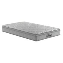 Colchão Solteiro Espuma D40/20 Guarda Costas Premium Hiper Firme Euro Pillow Gray (78x188x22) - Probel