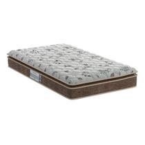 Colchão Solteiro Espuma D45 /20 PróDormir Advanced Pillow Top Brown (78x188x24) - Probel