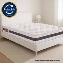 Colchão Solteiro Espuma D45 Reconflex Max Saúde Premium Selado Double Side 188x88x24 Colchão Solteiro Espuma D45 Reconflex Max Saúde Premium Selado Double Side 188x88x24