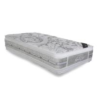Colchão Solteiro Espuma Látex Molas Ensacadas Pocket Super Luxo Double Face Euro Pillow (88x188x36) - Castor