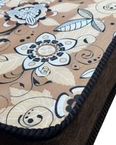 Colchão Solteiro ,Estampado ,Florido ,Espuma de Alta Densidade ,D28 ,Medida 87x188x14 cm Linha Premium.