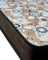 Colchão Solteiro ,Estampado ,Florido ,Espuma de Alta Densidade D28 Medida 87x188x14 cm Promoção Linha Premium.
