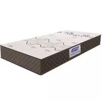 Colchão Solteiro Gazin Supreme D20 100% espuma largura de 88 cm e altura de 12 cm Marrom